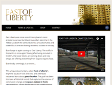 Tablet Screenshot of eastofliberty.com